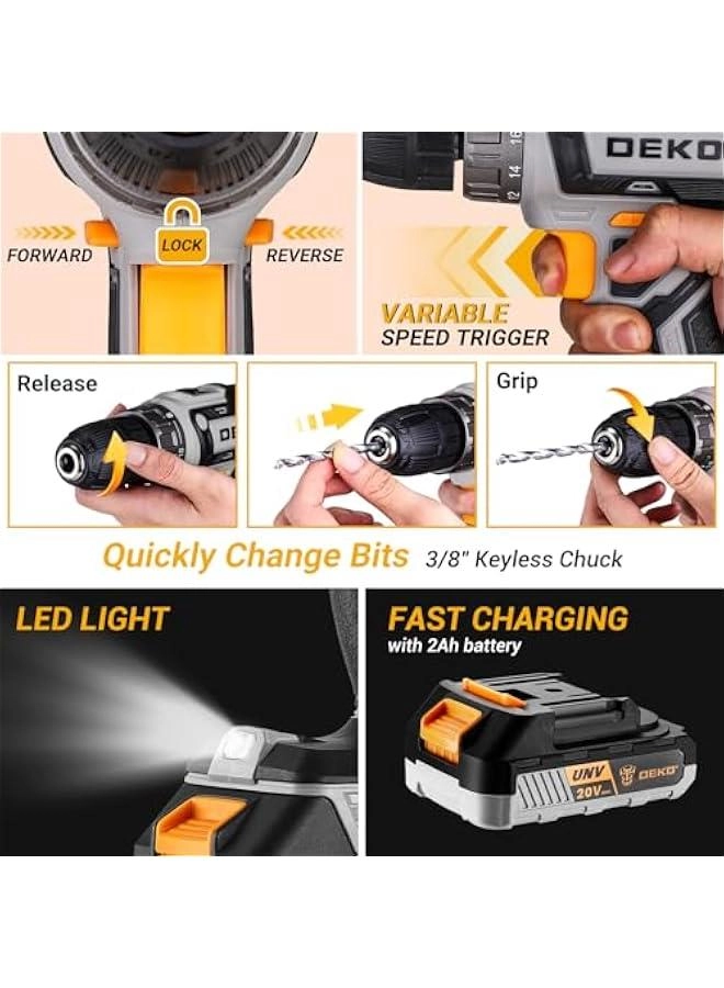 Cordless Drill - 1.5Ah Kit