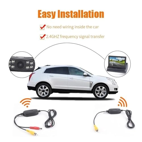 Backup Camera - Night vision Wireless 512(H)X582(V)