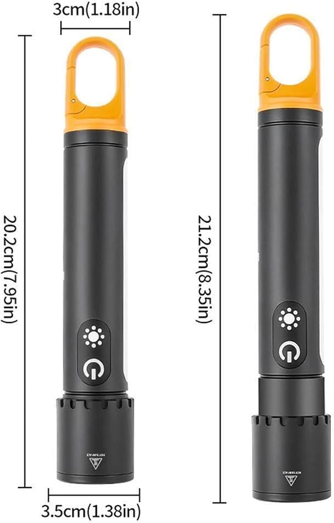 Flashlight - Rechargeable COB Sidelight Zoom