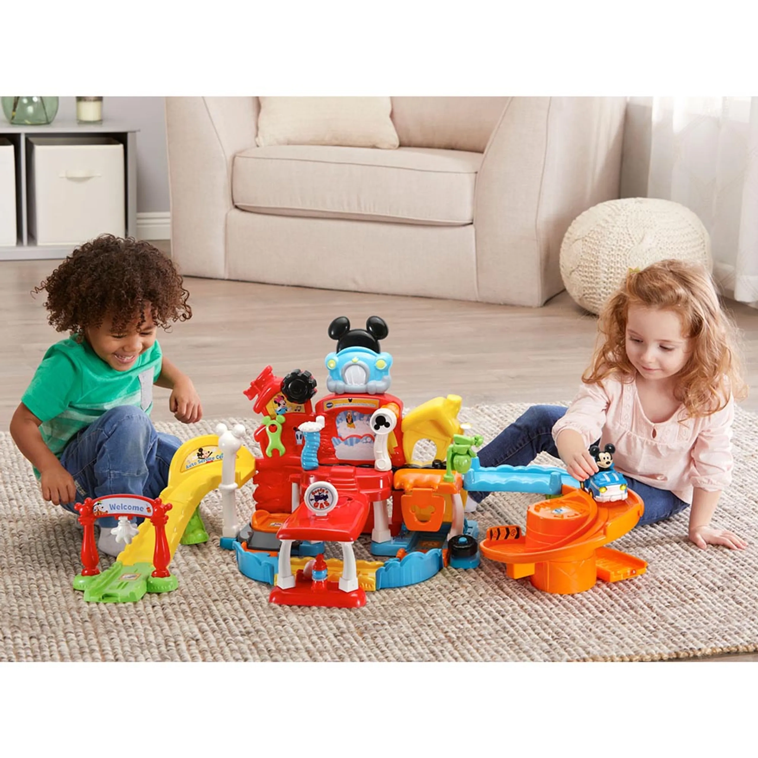 Vtech Disney Mickey Mouse Gas & Go Repair Shop - 12 months+