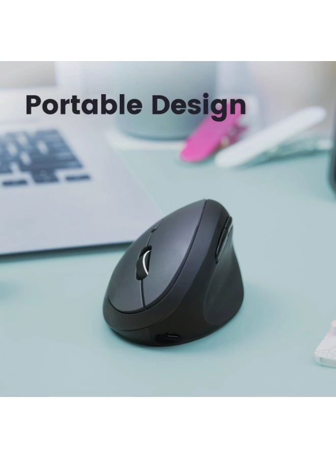 PERIMICE-819B Vertical Mouse - Bluetooth