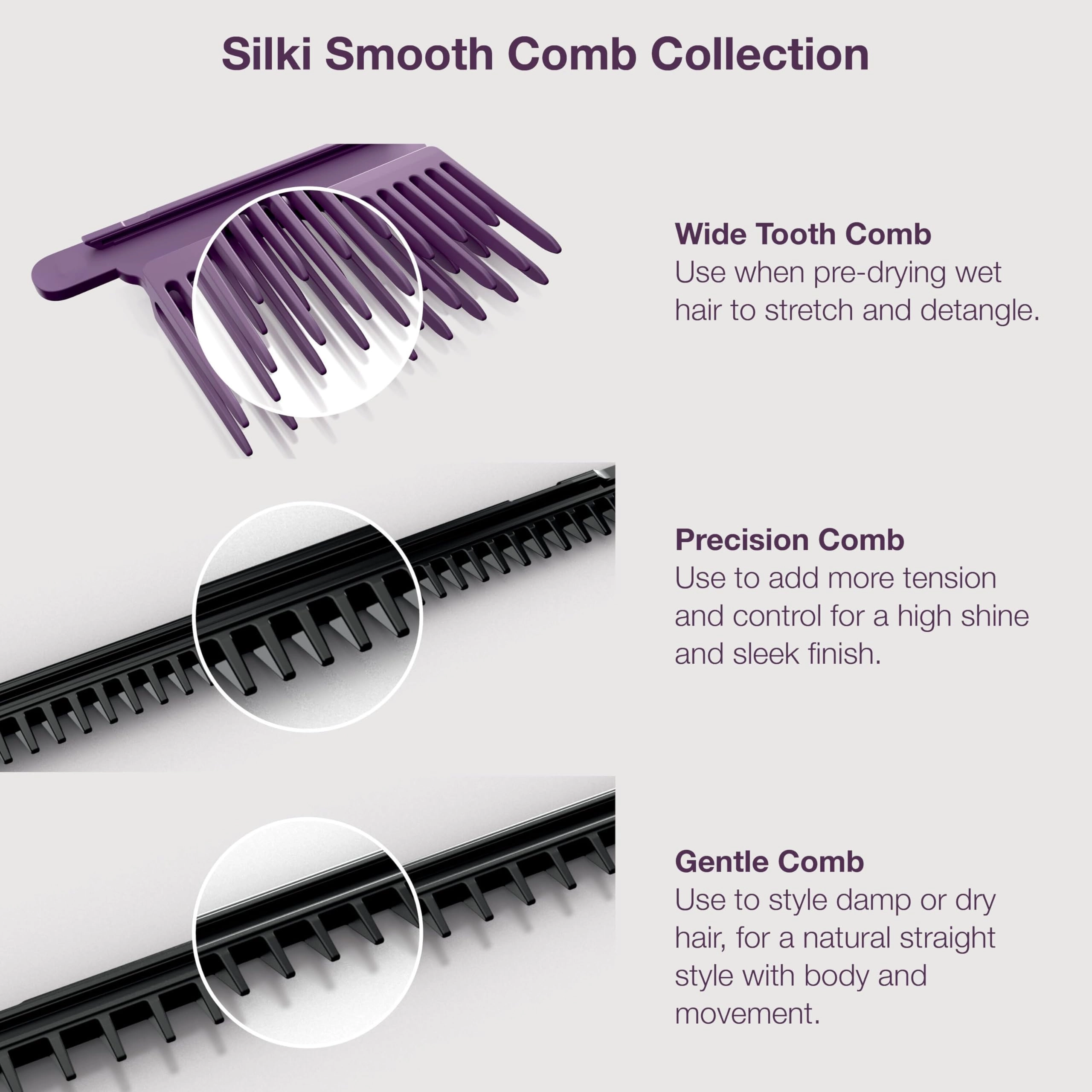 SilkiPro - 2-in-1 Plum Satin