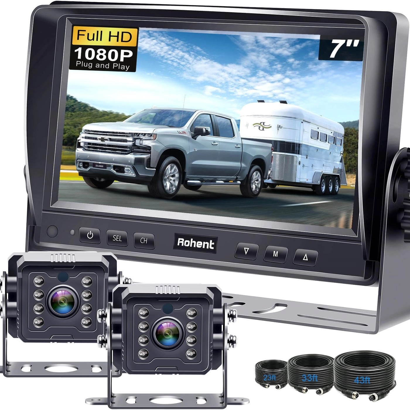 Rohent R4 - IR night vision Wired 1080P