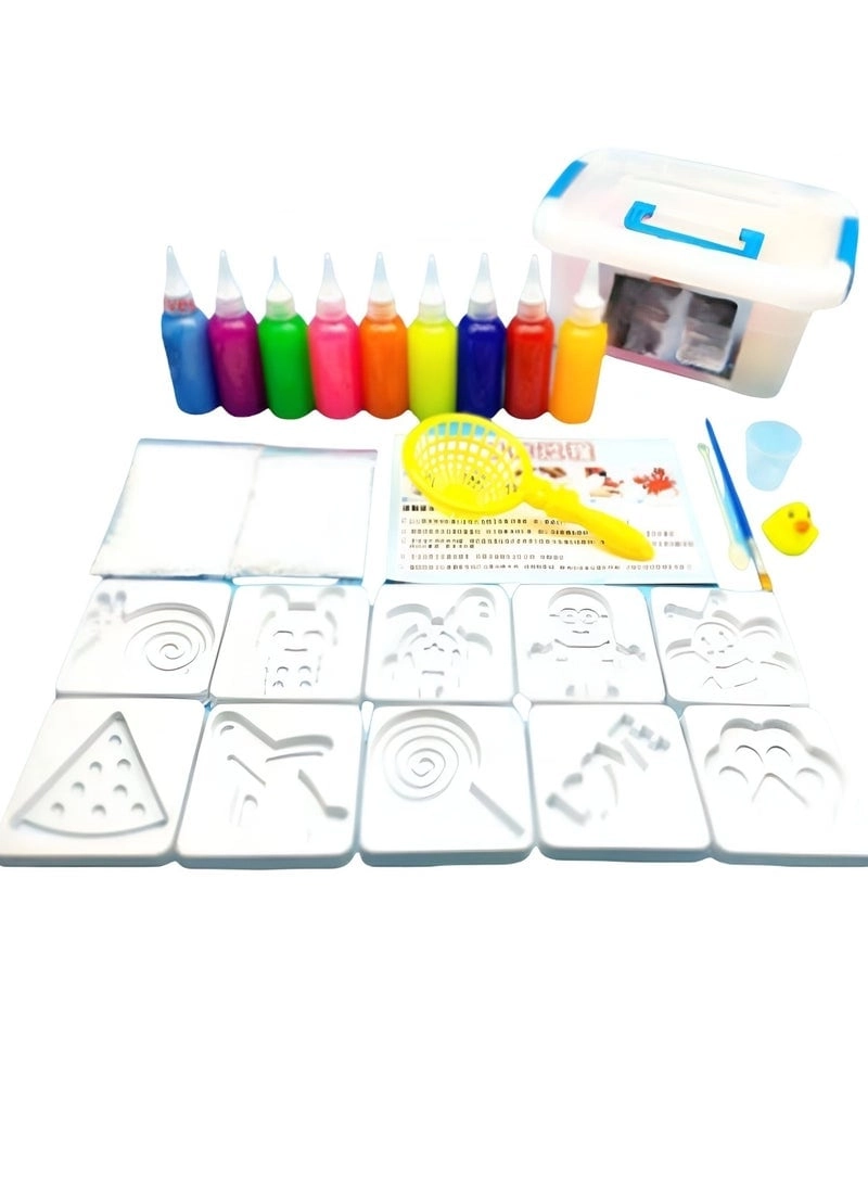 Huitich 3D Magic Water Drawing Painting Kit - 9 colors