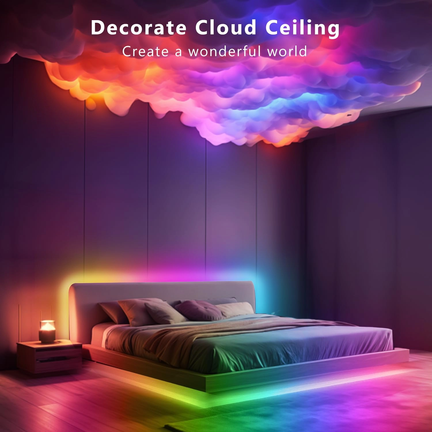Smart IC LED Strip Lights - 65.6FT