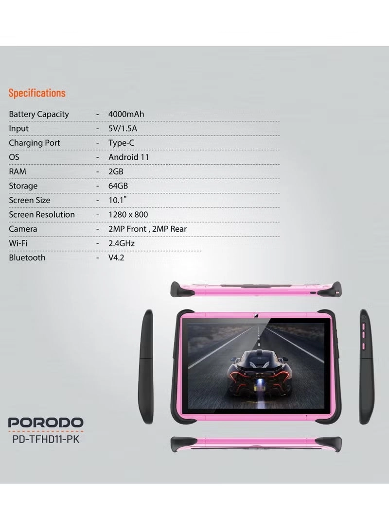 PD-TFHD11-PK - 2GB 10.1" 64GB