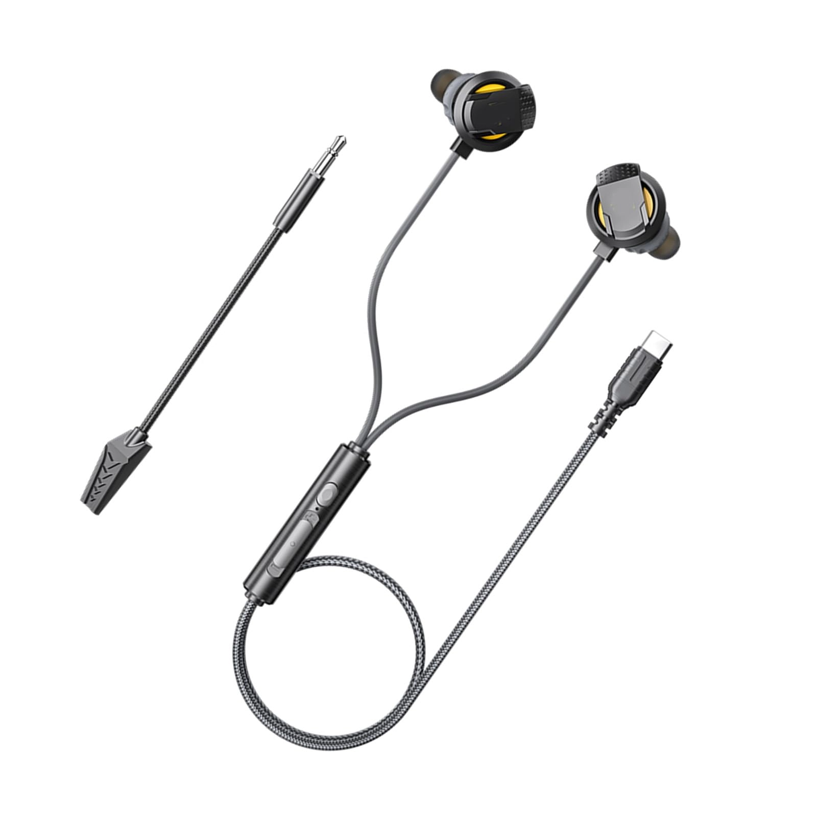 YUELER Gaming Earphones Wired Earphone