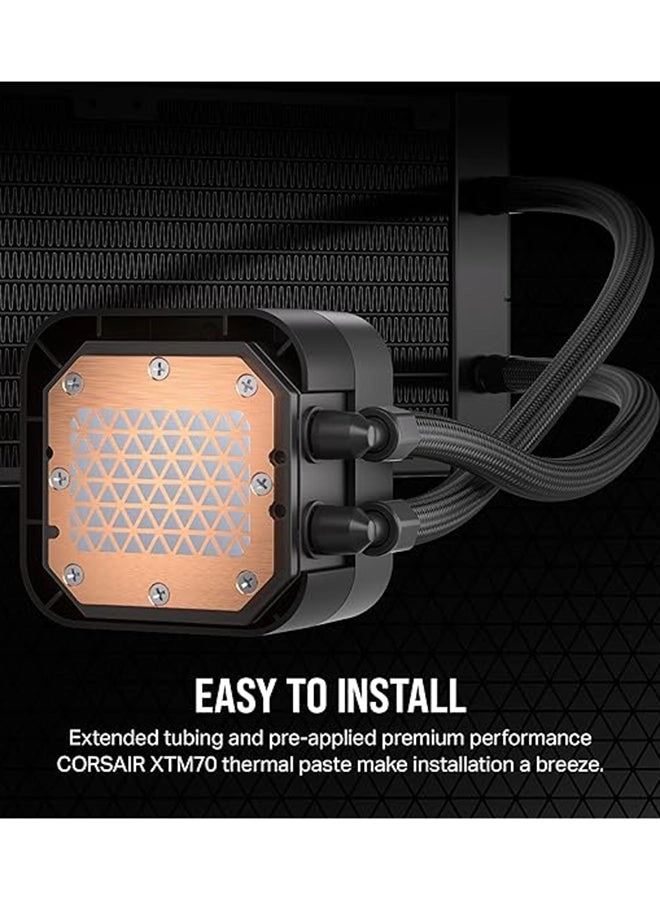 iCUE H150i Elite LCD XT - Three AF120