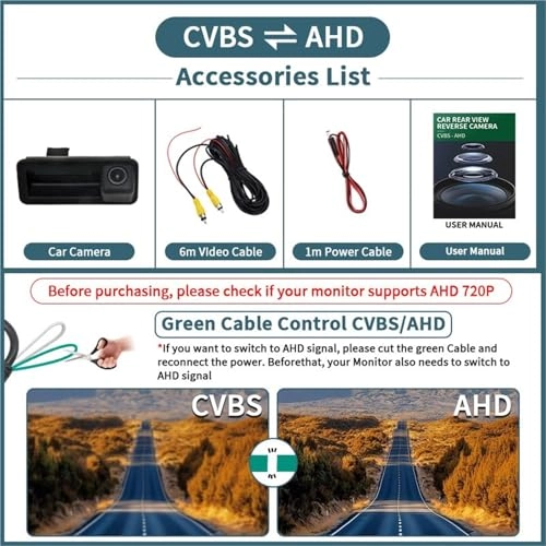 Backup Camera - Night vision 648*488 pixels