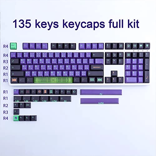 PBT Keycaps - 135 Keys