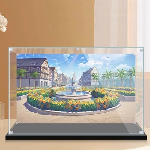 Acrylic Display Box for LEGO 10359 Fountain Garden