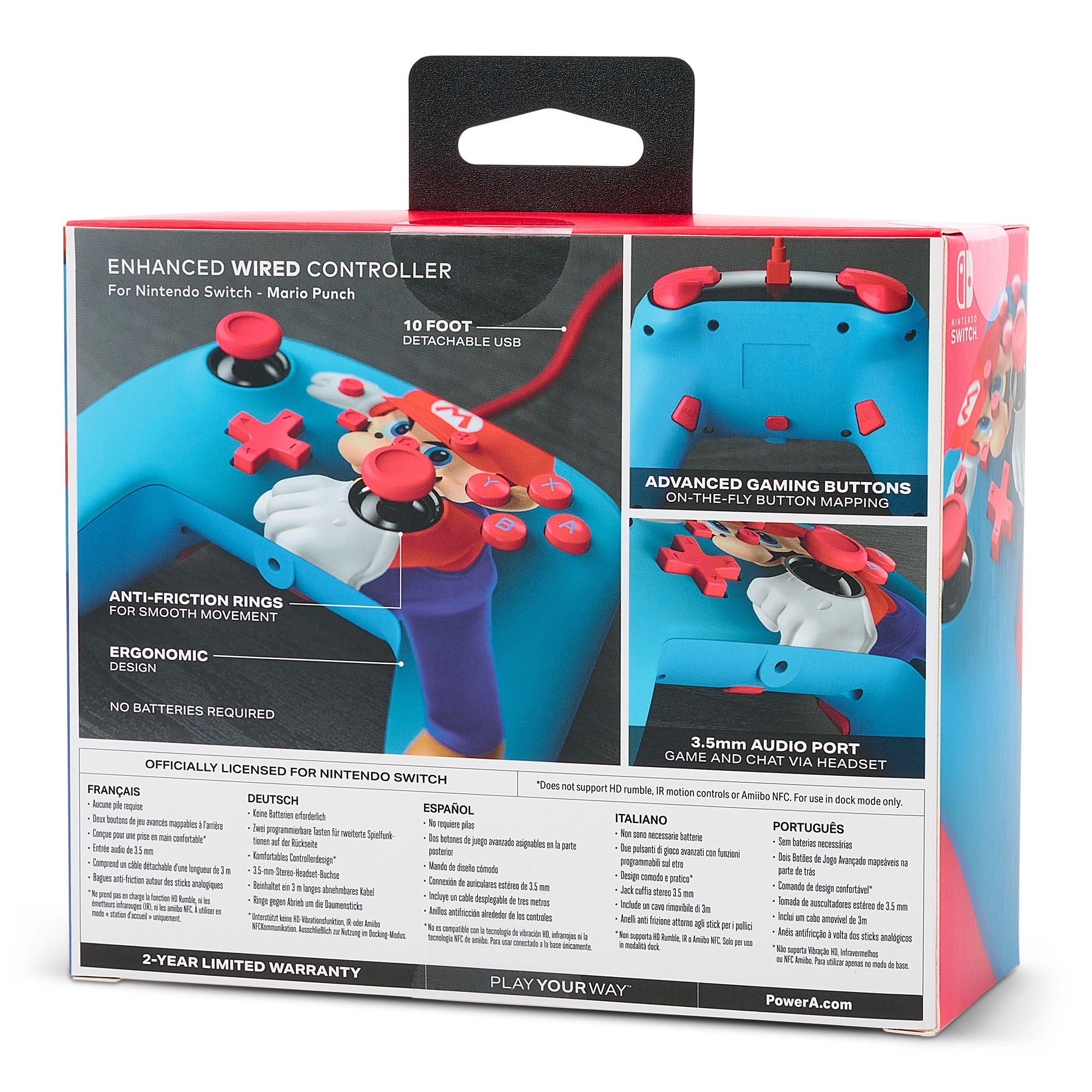 Enhanced Wired Controller - Nintendo Switch