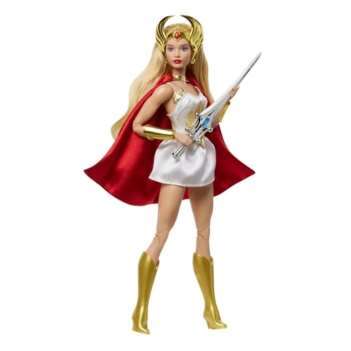 She-Ra Collectible Doll - 40th Anniversary Gold Label Certificate of Authenticity Ages 18+