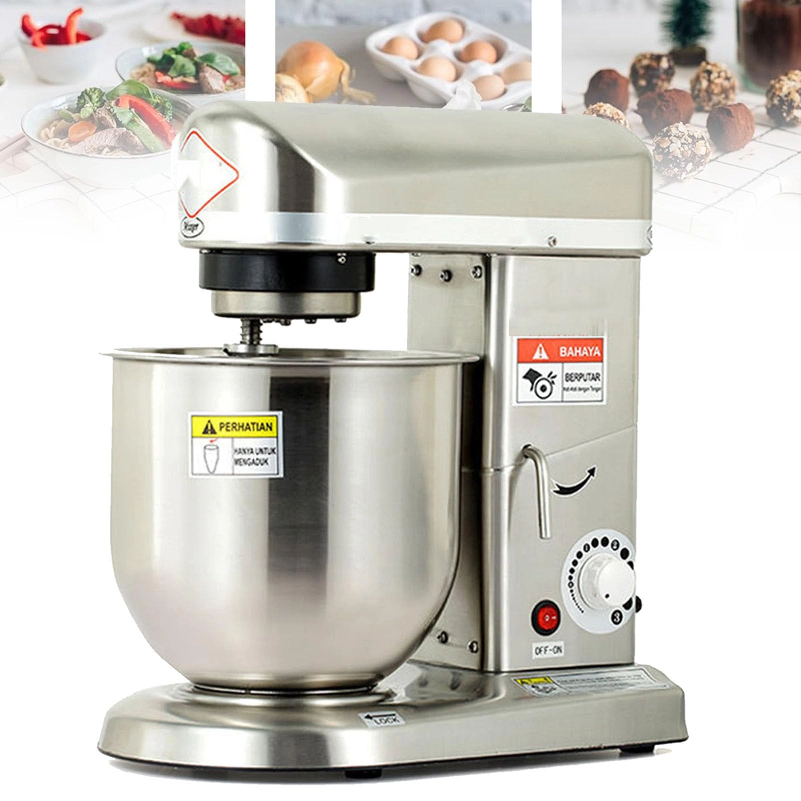 Commercial Stand Mixer - 10L 500W