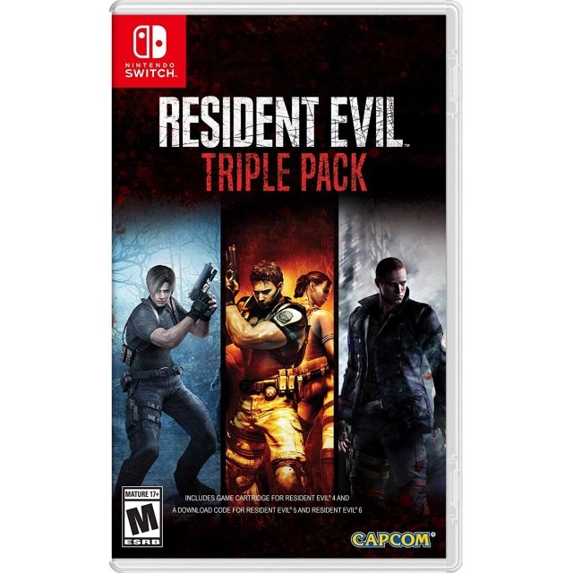 Capcom Resident Evil 4 + Resident Evil 5 + Resident Evil 6 - Nintendo Switch
