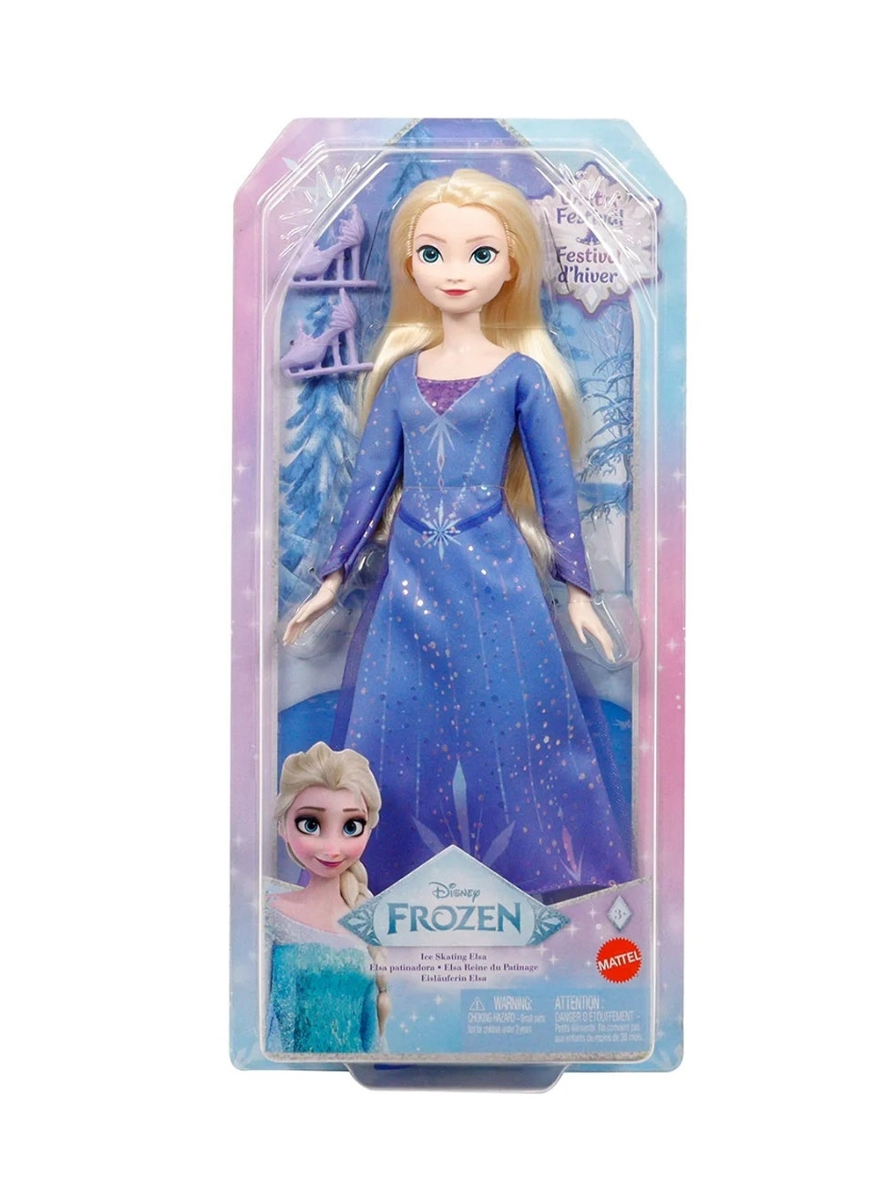 Elsa Fashion Doll - 30 cm Ice Skating Ages 3+
