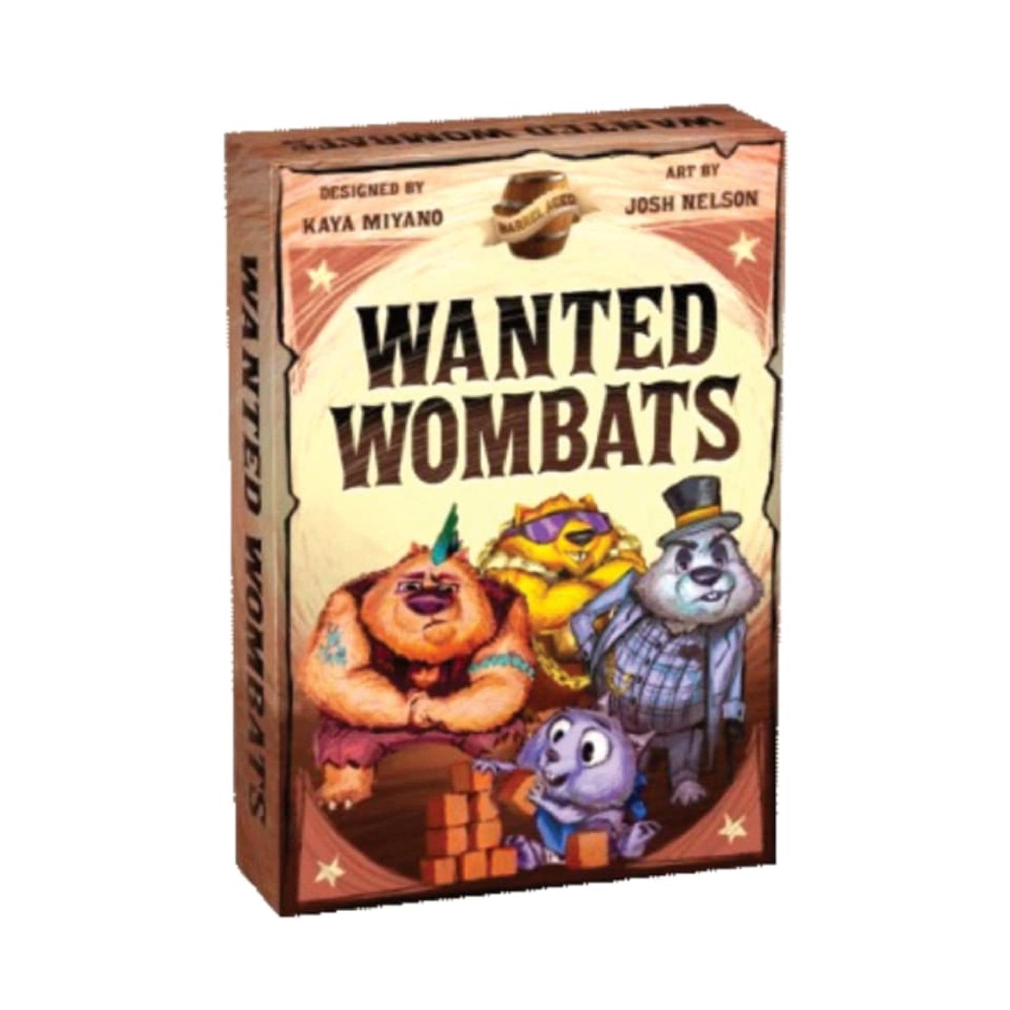Barrel Aged Games Wanted Wombats - Push Your Luck Card Game