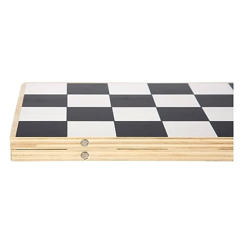 Chess and Backgammon - Gold Edition Wooden (German)