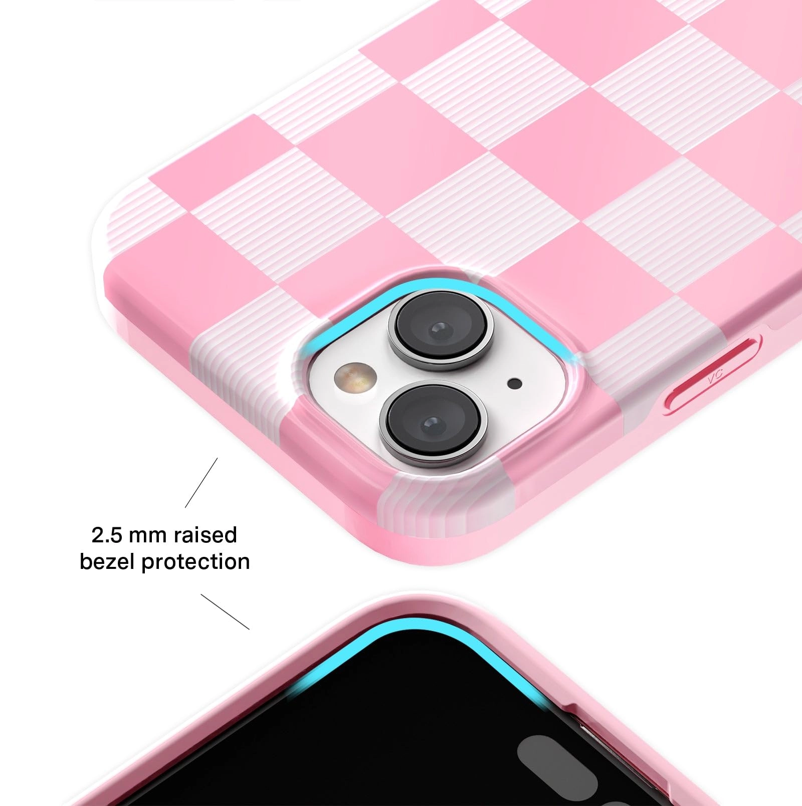 iPhone 15 Plus Case - Thermoplastic Polyurethane Basic Case with MagSafe for iPhone 15 Plus