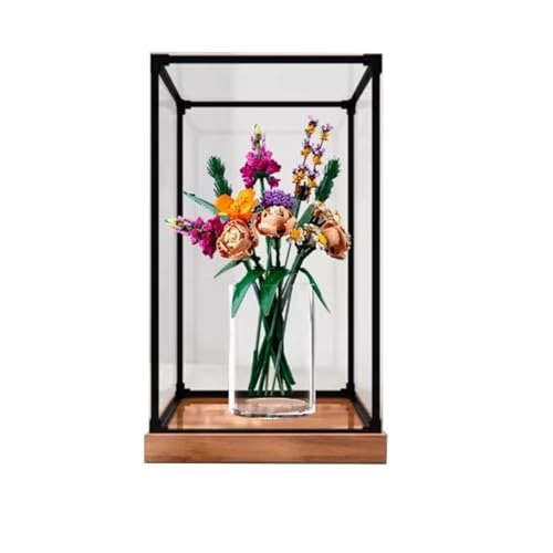 Acrylic Display case - for Lego 10280 woodgrain base