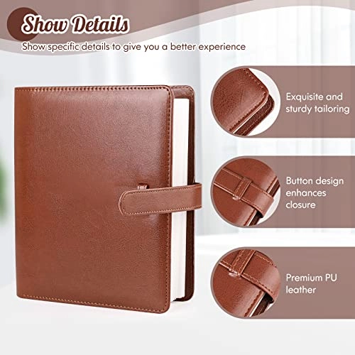 3.5x2.3" 256 Pockets PU Leather Photo Album