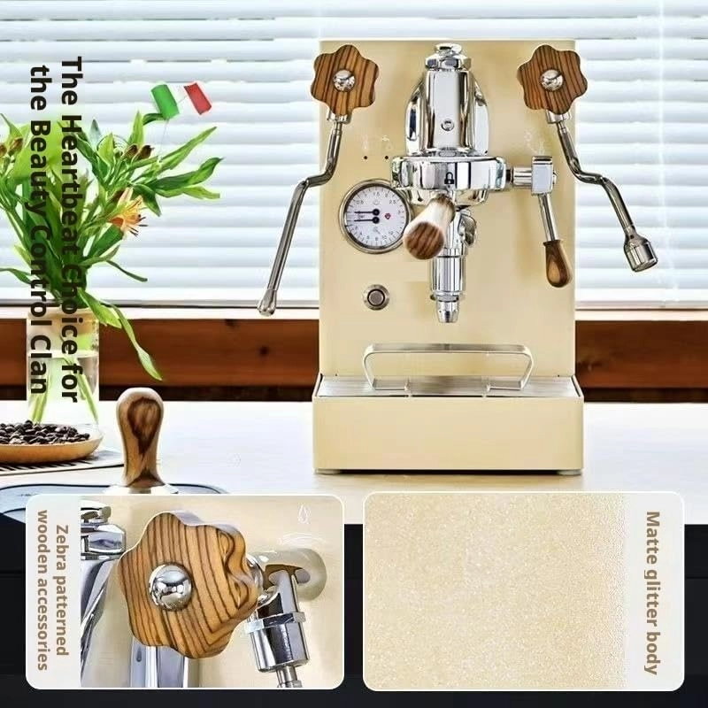 Mini Coffee Machine - Automatic Steam Milk Foaming