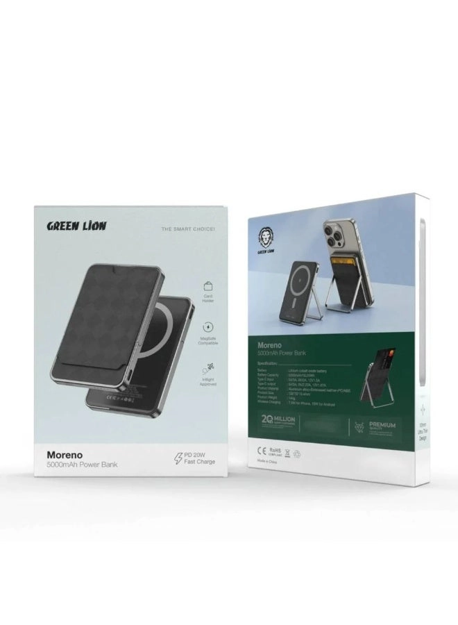 Milton - MagSafe 5000 mAh 5/7.5/10/15 Watts