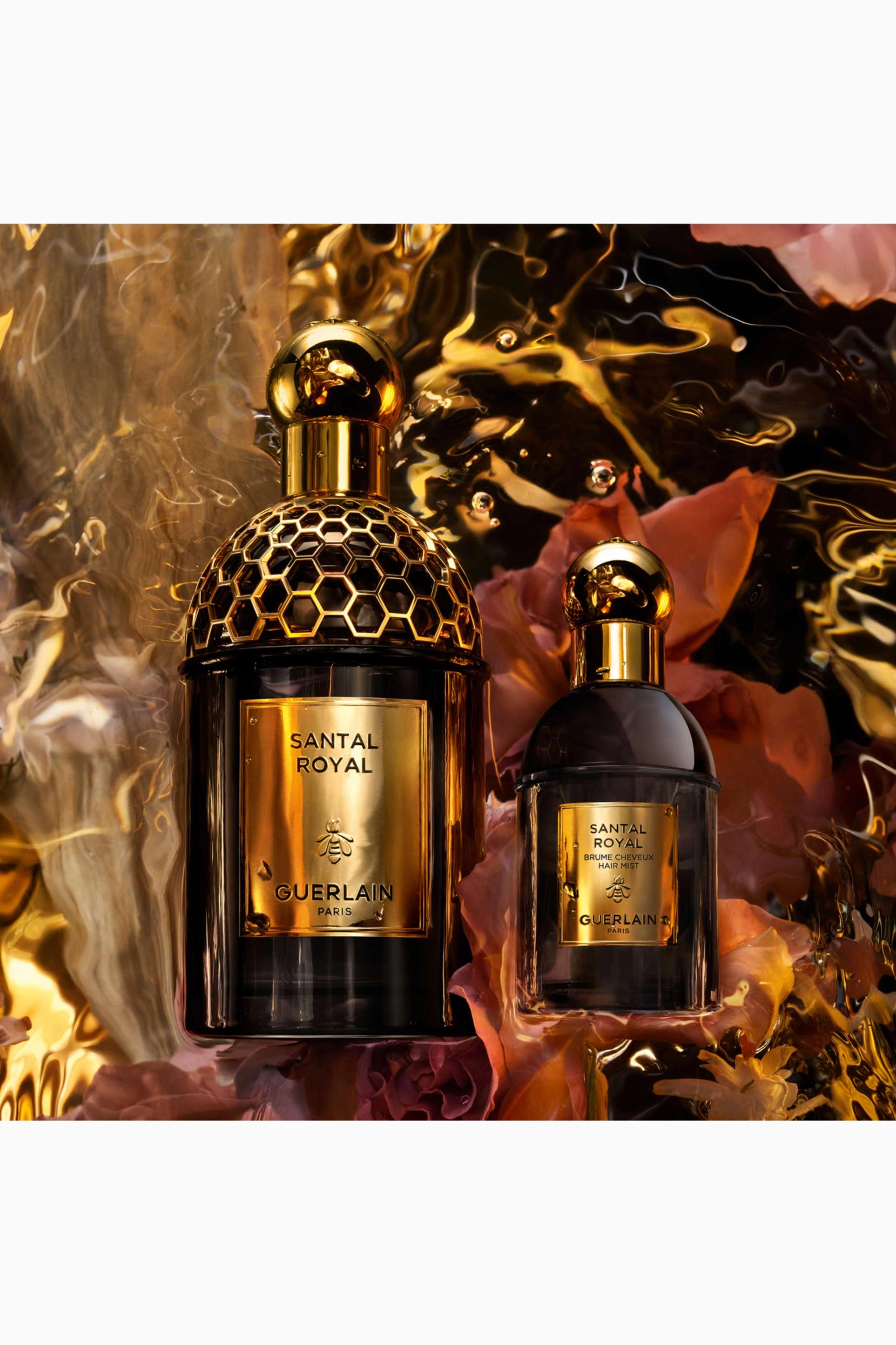 Santal Royal Hair Mist - 40 milliliter Dark Leather Notes Oud Accord Jasmine Rose