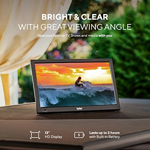 Portable LCD Monitor - 720p 13 Inches