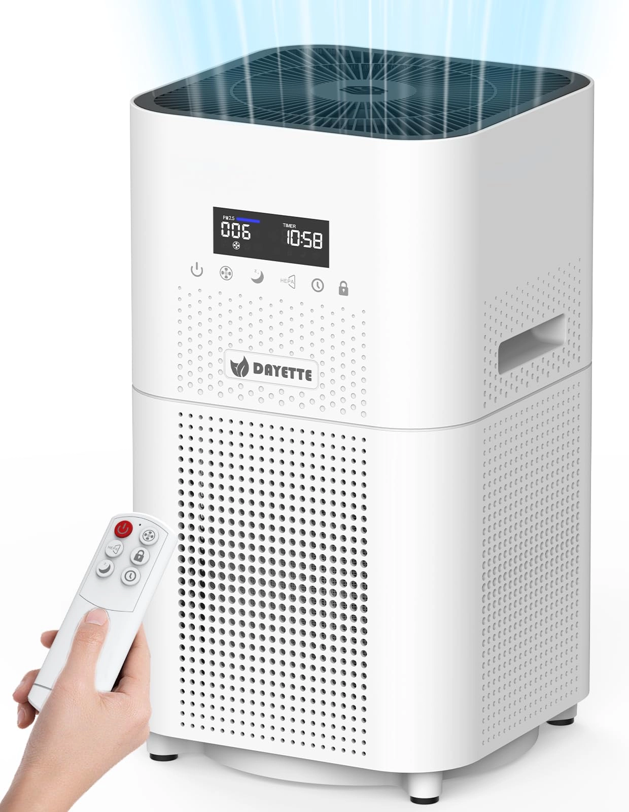 dayette AP401 - 3000 Sq Ft H14 True HEPA