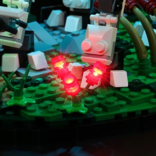 LED Light Set - remote control Compatible with Lego 76989 Tallneck