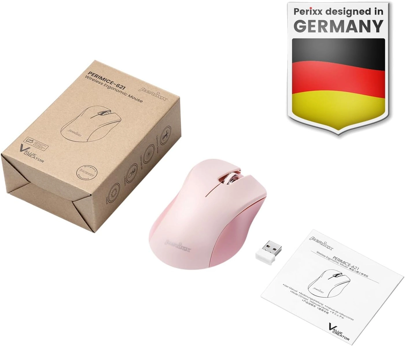 PERIMICE-621R Mouse - Radio Frequency