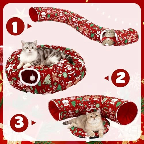 Cat Tunnel - thick Oxford fabric