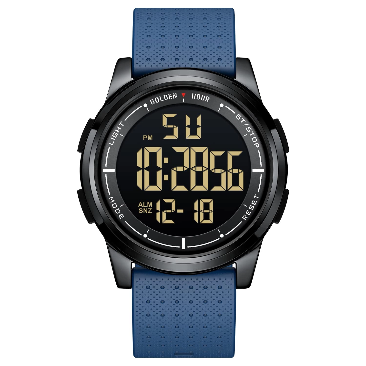 Ultra-Sottile Minimalista Sport Impermeabile Orologi Digitali 43mm Alloy Steel