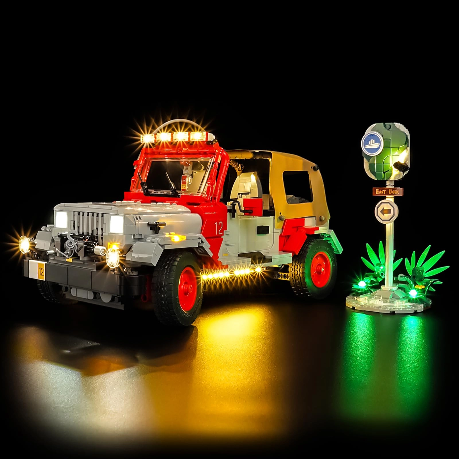 LIGHTAILING Lights for Lego 77984 Jeep Wrangler