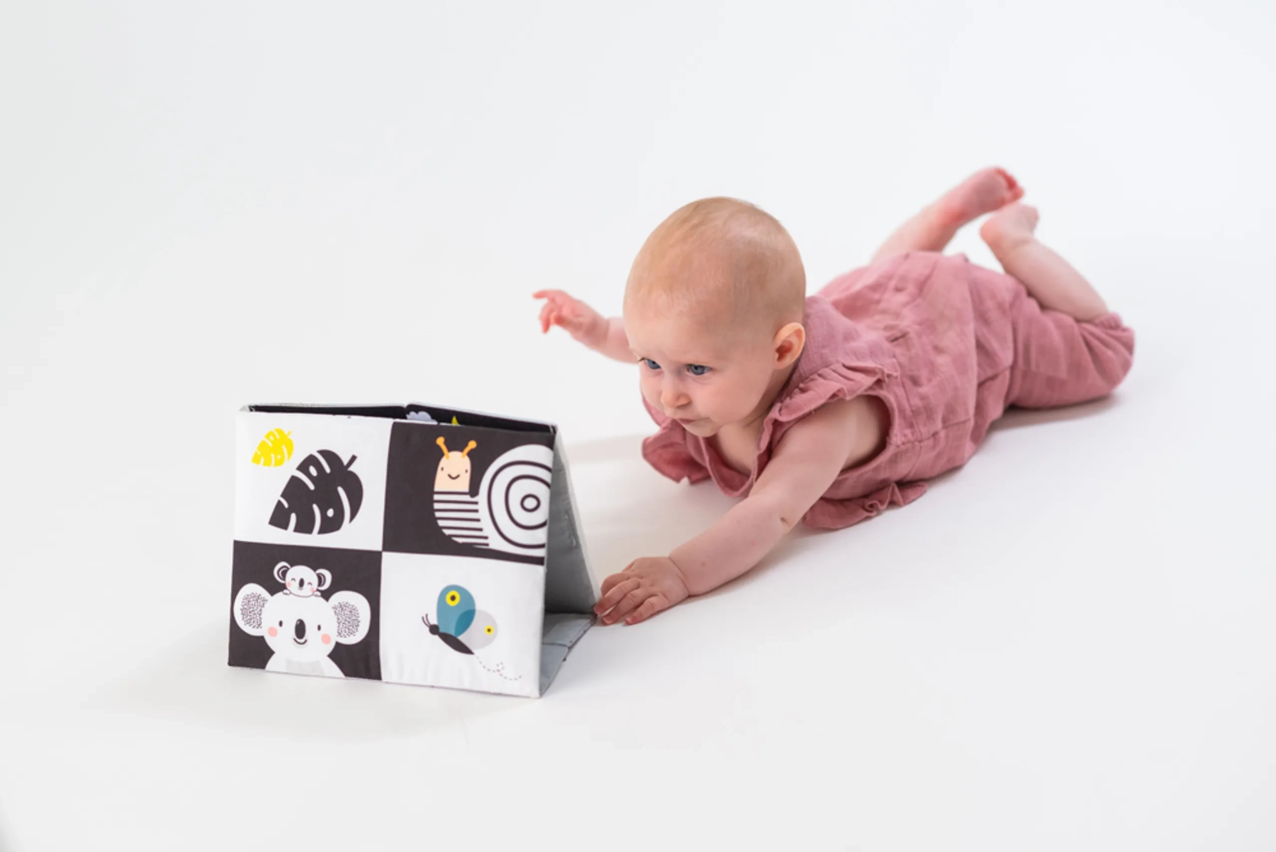 Tummy-time Mirror Polyester Book - 0-36 months