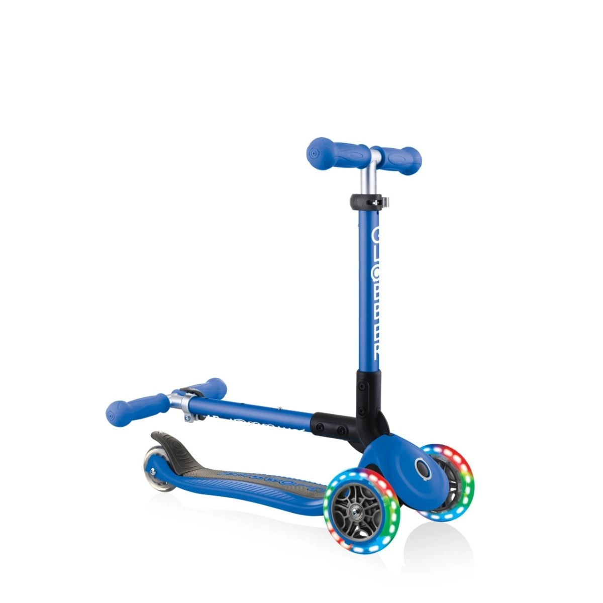 Junior 3-Wheel Kick Scooter – LED Foldable