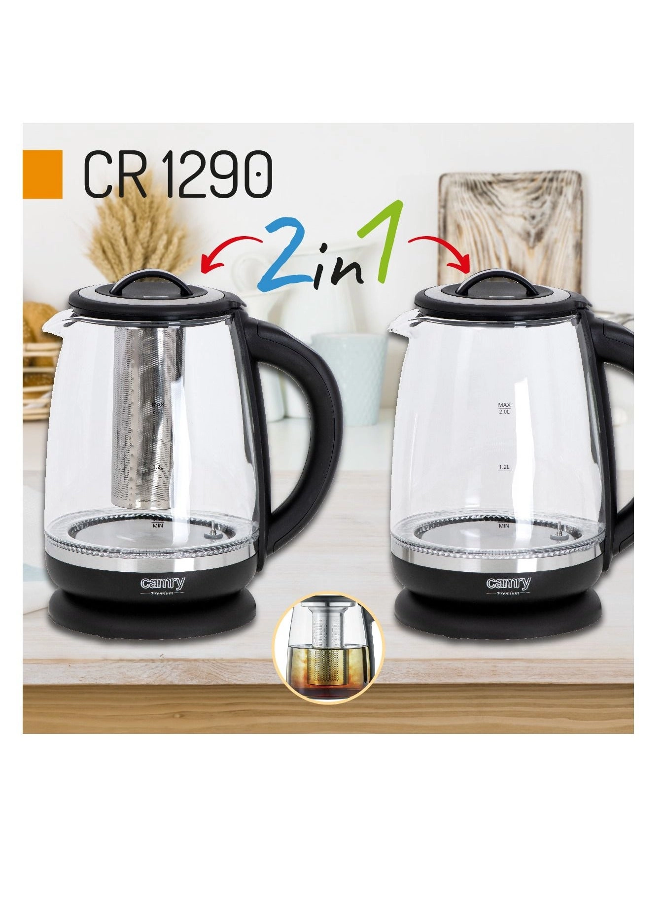 Temperature Control Electric Kettle