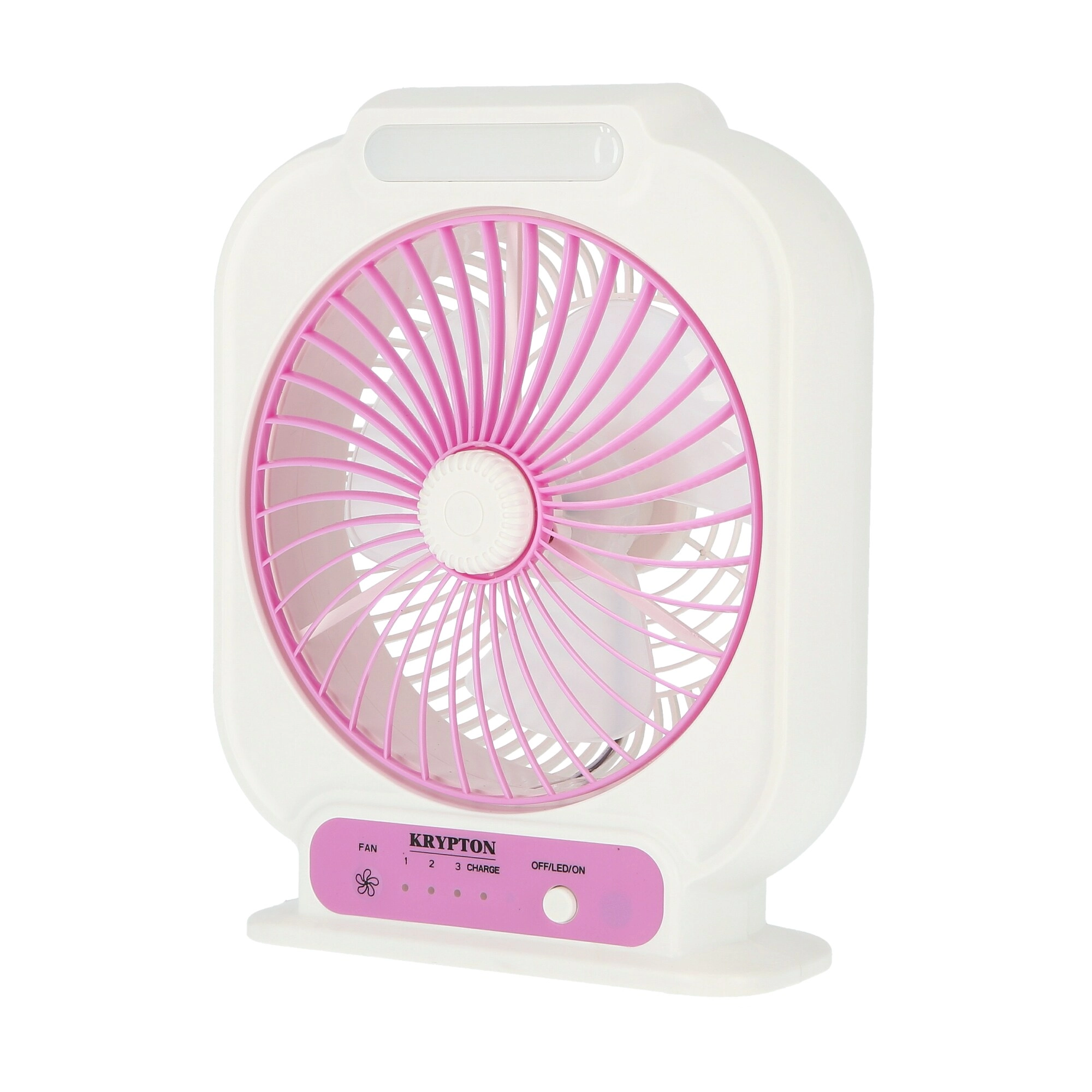 Rechargeable Mini Table Fan - 8''