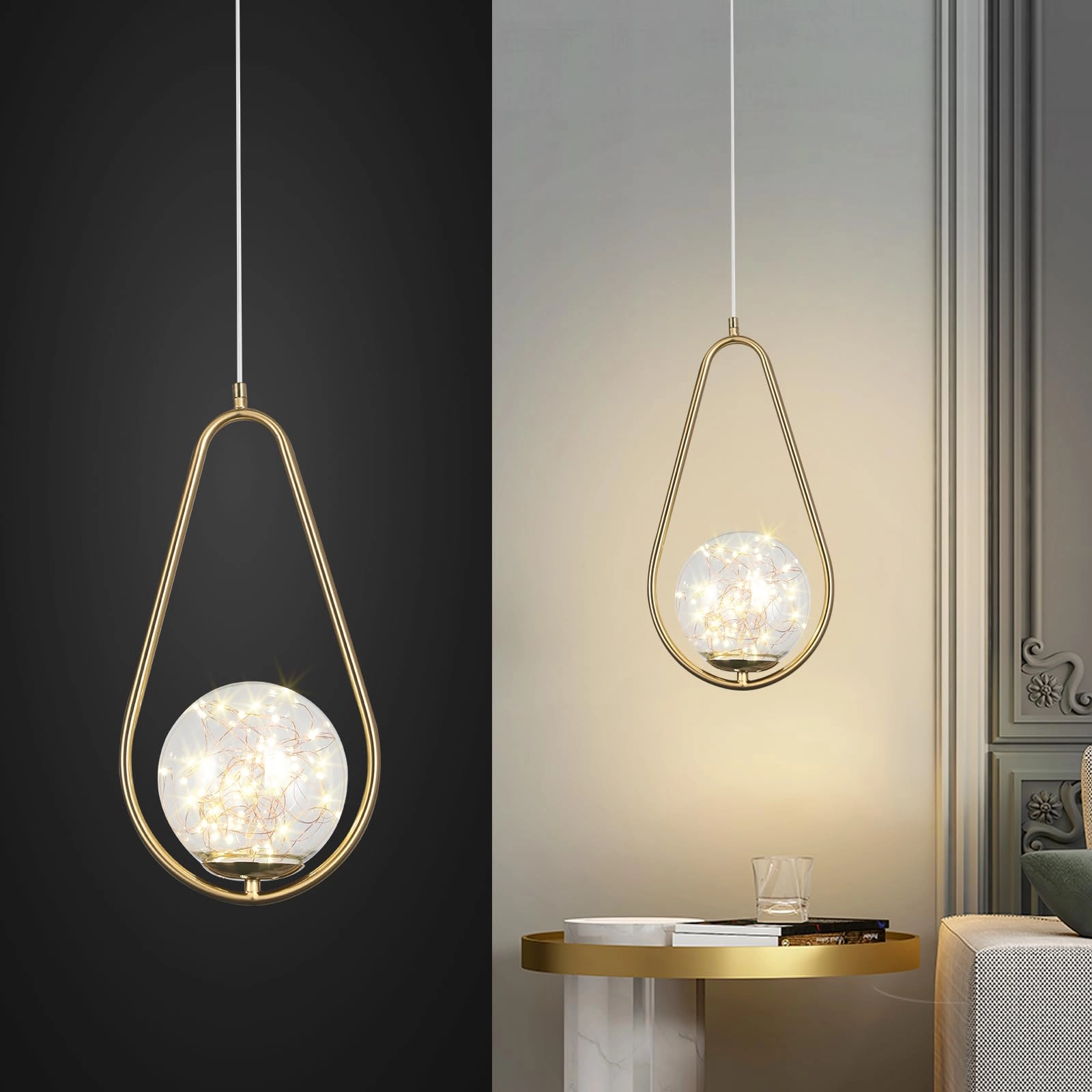 Gypsophila Pendant Light - Max 100cm