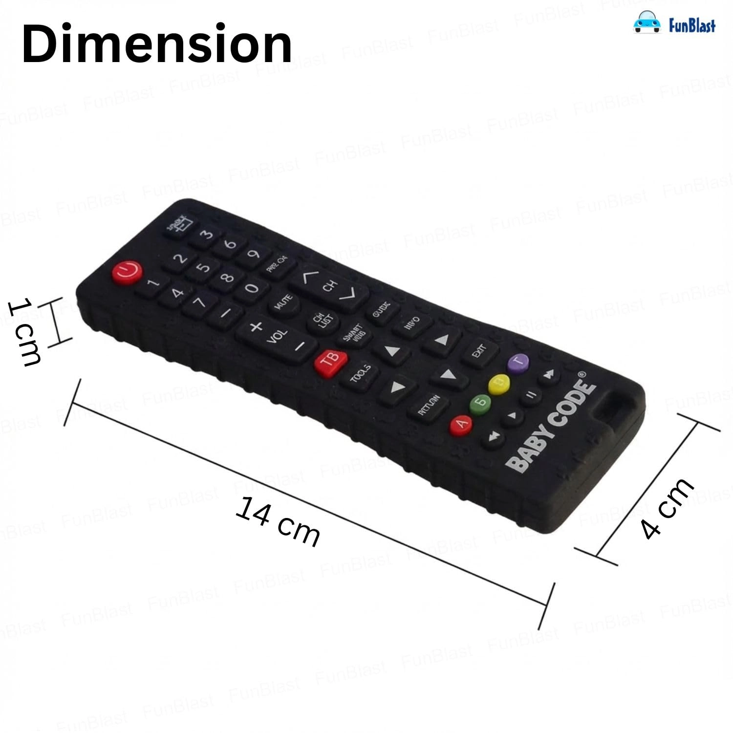 Remote Teether - Silicone
