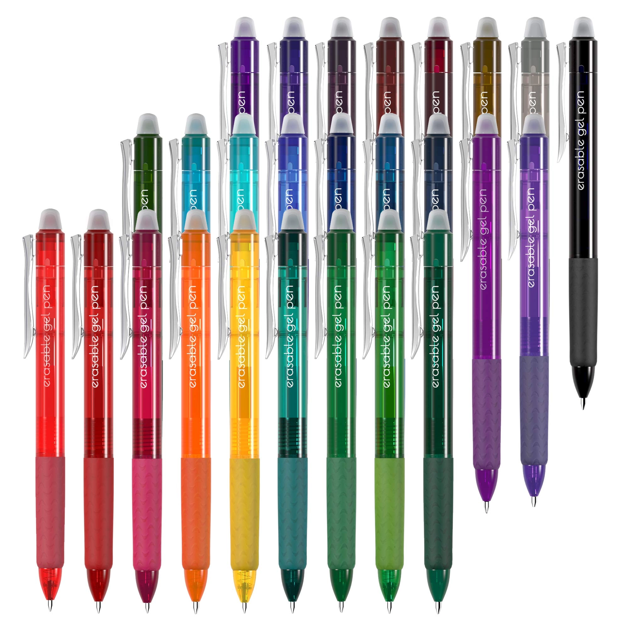 vanstek Erasable Gel Pens - 26.0 Count 0.7 Centimeters