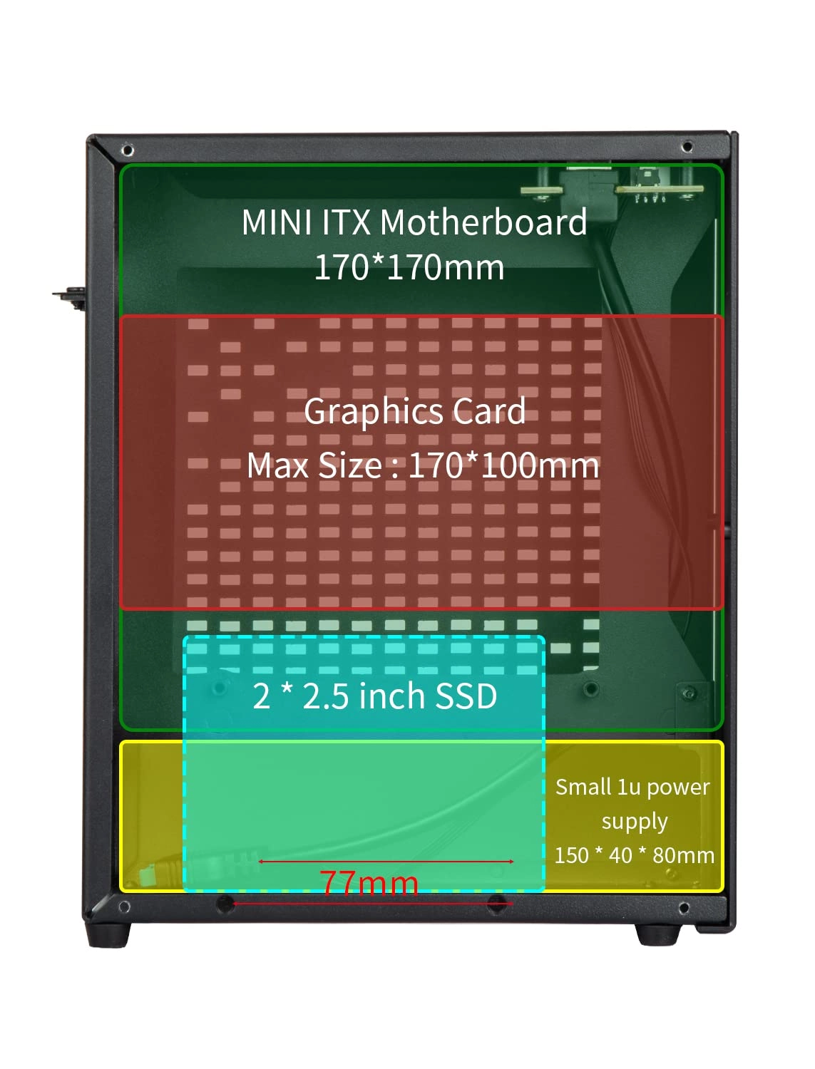 Micro ATX Case - MATX DTX Mini PC ITX