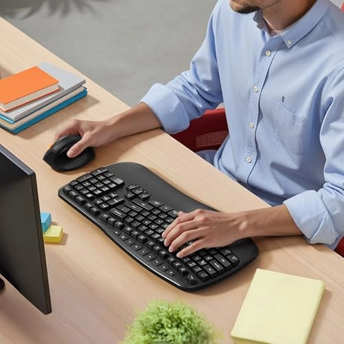 Wireless Ergonomic Keyboard - Wired/Wireless