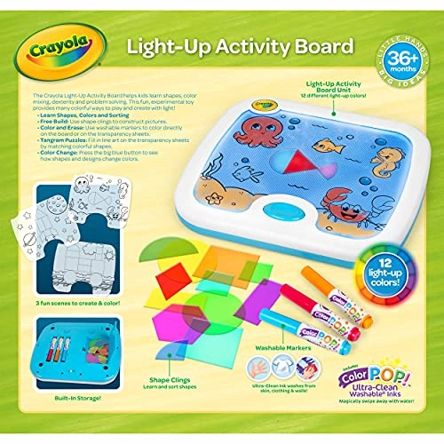 Light Up Activity Board - 3 years and up