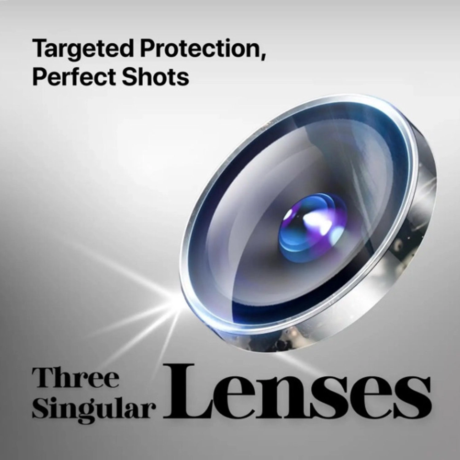 HD Anti-Glare Glass Camera Lens Protector for iPhone 17 Pro and iPhone 17 Pro Max