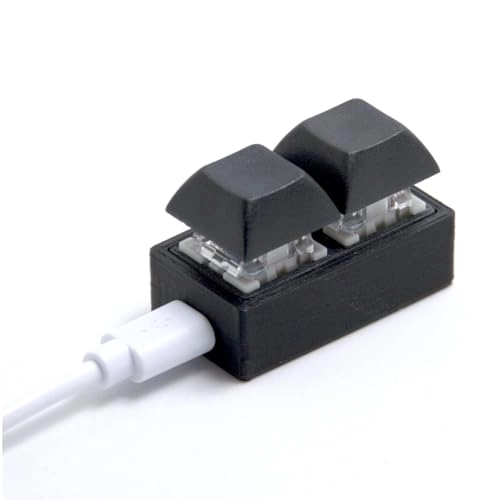 Mini Keyboard Macro Keypad - QWERTY Wired/Wireless