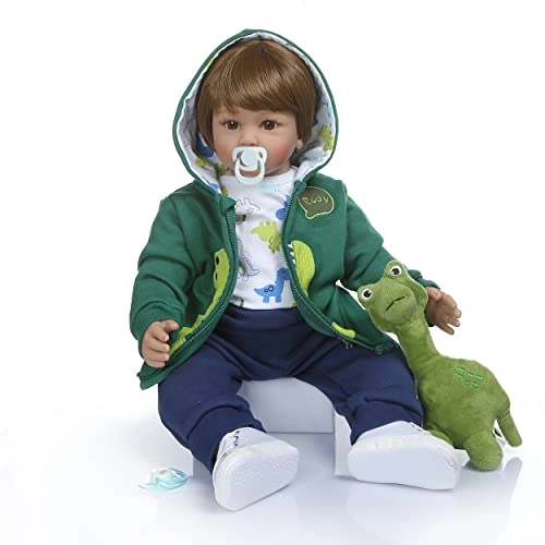 Reborn Toddler Doll - 24 inch Silicone Vinyl Ages 3+