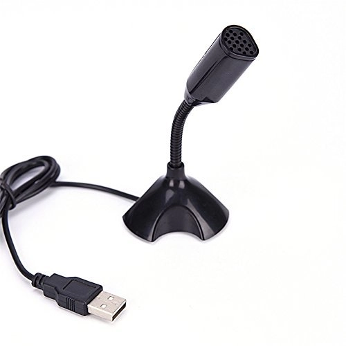 USB Stand Mini Desktop Studio Speech Microphone