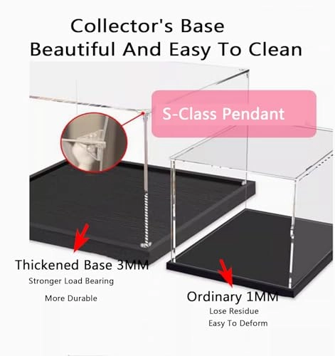 Acrylic Display Box for Lego 10335 Endurance Expedition Ship - 86x31x51 cm Dustproof Painted Background